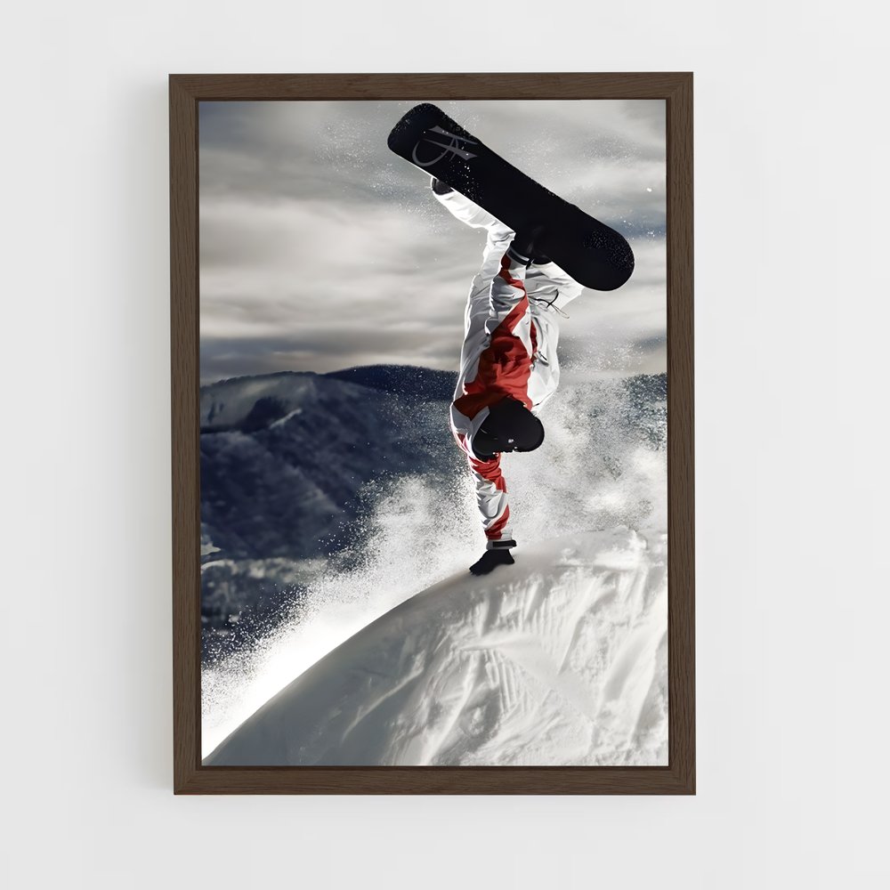ap-freeride world tour snowboarding-3 cadre Bois foncé