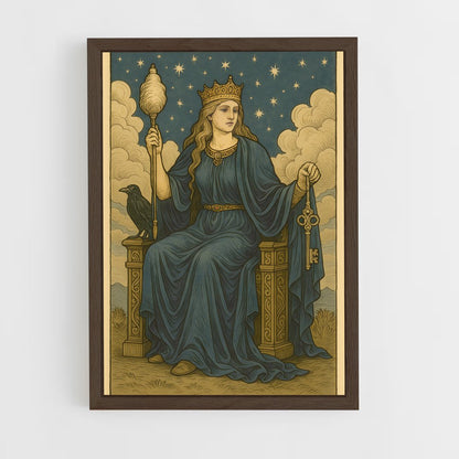 ap-frigg-2 cadre Bois foncé