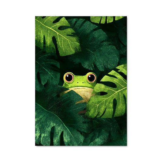 Poster Grenouille Sauvage