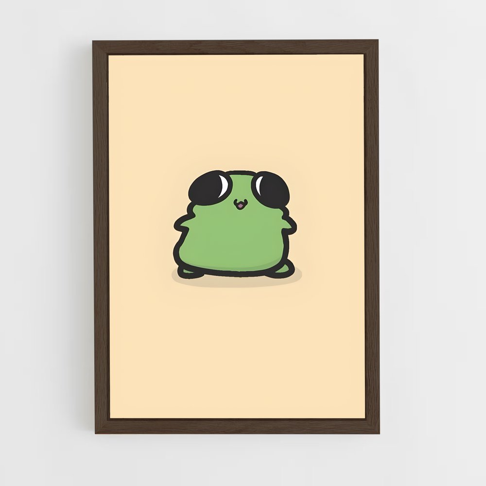 ap-frog-3 cadre Bois foncé