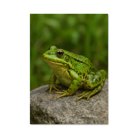 Poster Grenouille Sereine