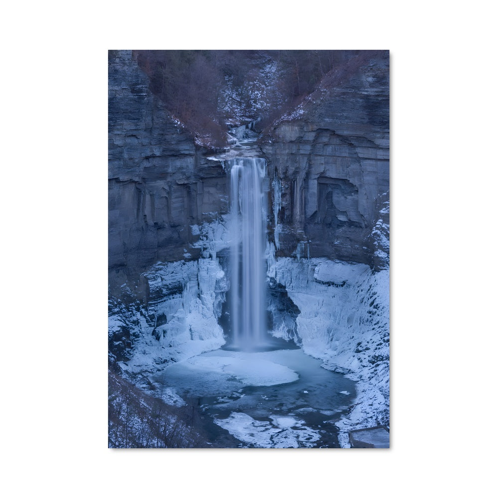 Poster Frozen waterfall 96913