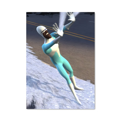 Poster Cool Blue Hero