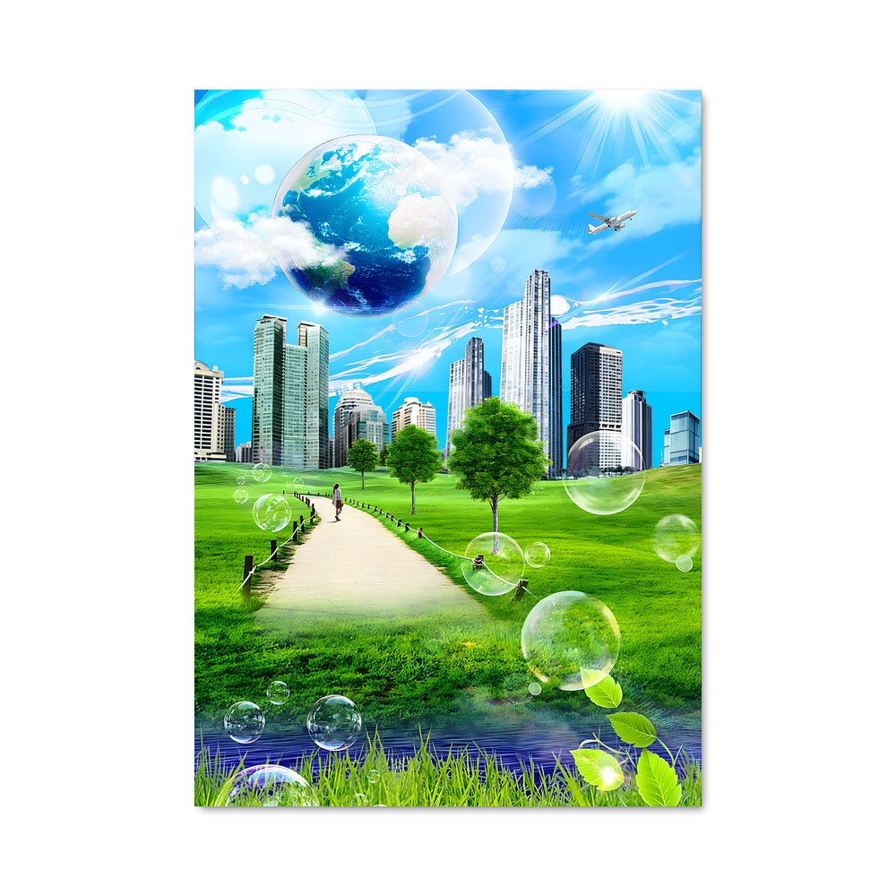 Poster Horizon Émeraude