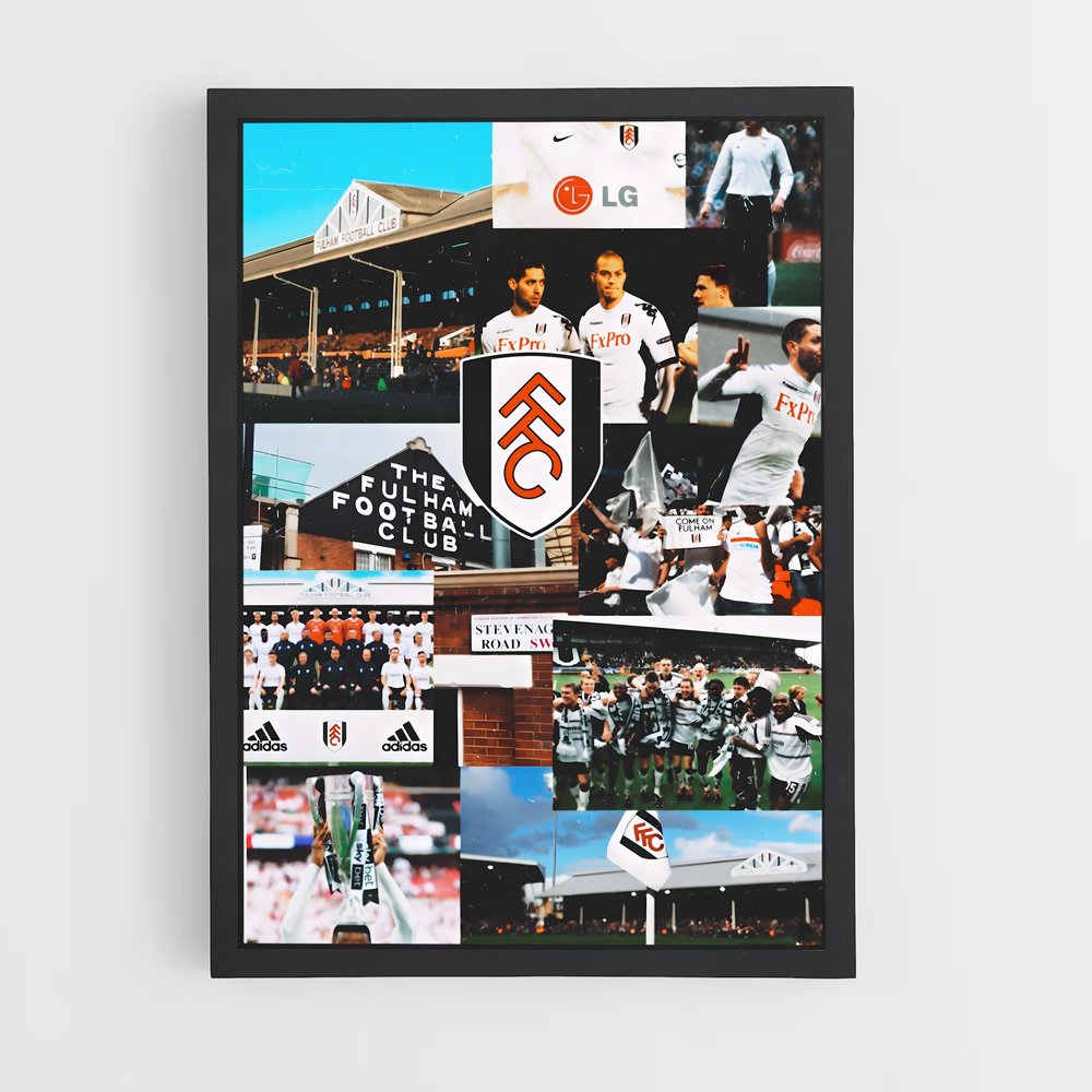 ap-fulham fc-1 cadre Noir
