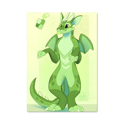 Poster Dragon Émeraude