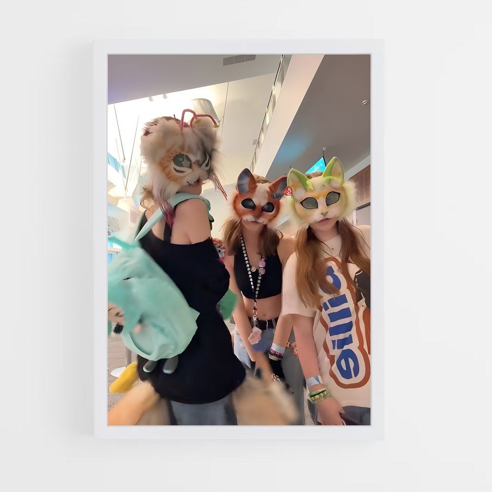 ap-furry-2 cadre Blanc