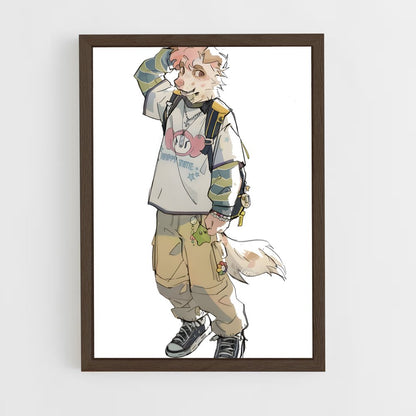 ap-fursona-2 cadre Bois foncé
