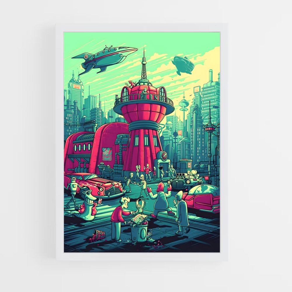 ap-futurama-1 cadre Blanc