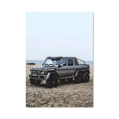 Poster Plage en AMG