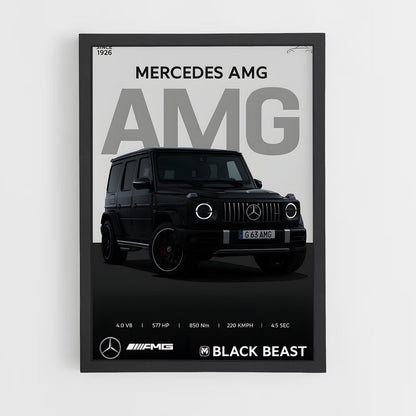 ap-g63 amg-5 cadre Noir