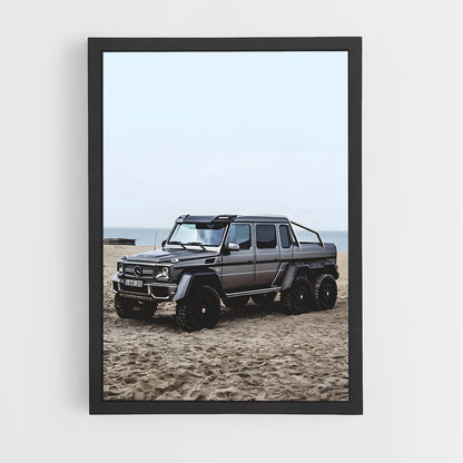 ap-g63 amg 6x6-1 cadre Noir