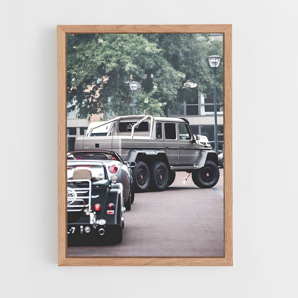ap-g63 amg 6x6-3 cadre Bois clair