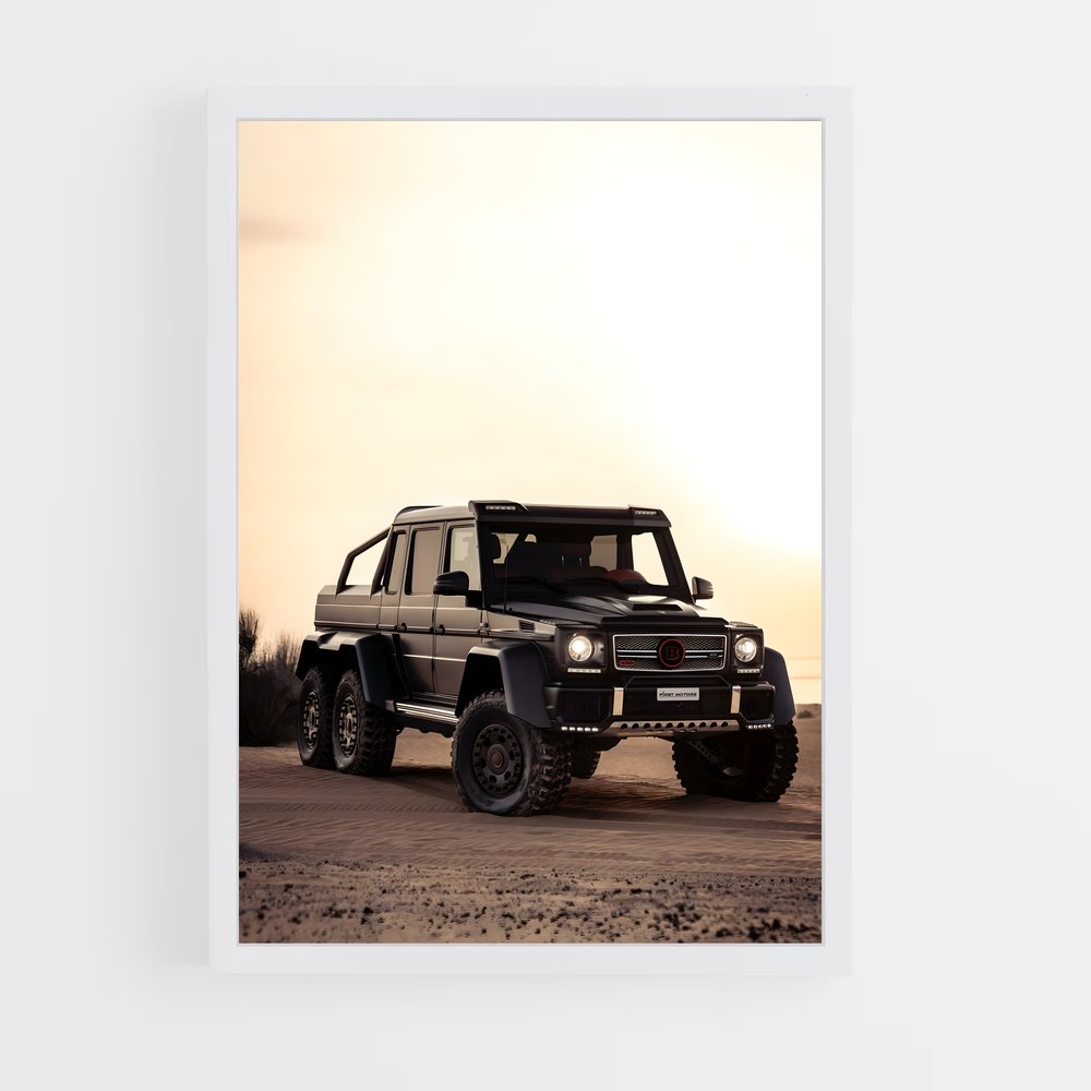 ap-g63 amg 6x6-4 cadre Blanc