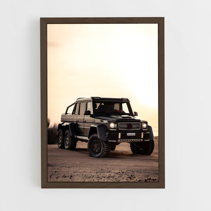 ap-g63 amg 6x6-4 cadre Bois foncé