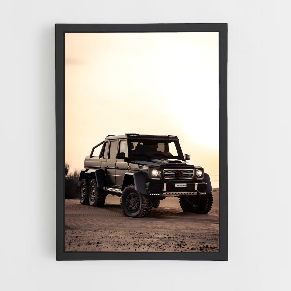 ap-g63 amg 6x6-4 cadre Noir