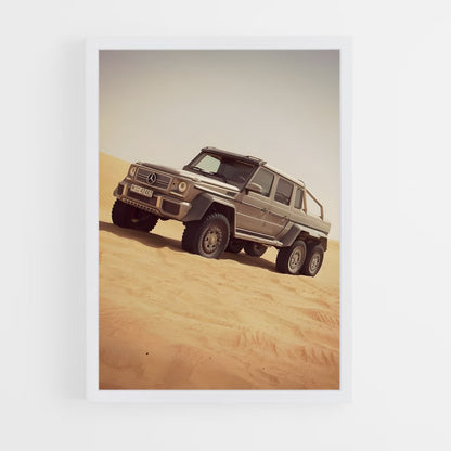 ap-g63 amg 6x6-5 cadre Blanc