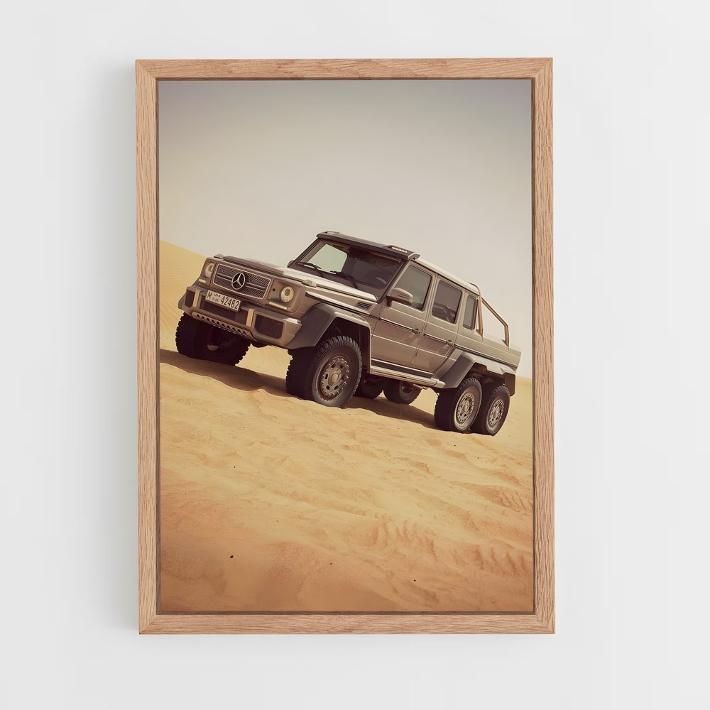 ap-g63 amg 6x6-5 cadre Bois clair