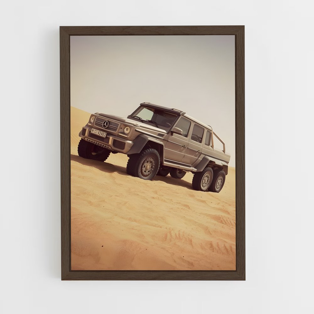 ap-g63 amg 6x6-5 cadre Bois foncé