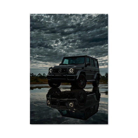 Poster G Wagon sur l'Eau