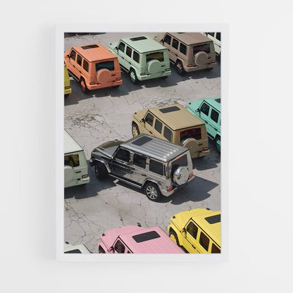 ap-g wagon-6 cadre Blanc