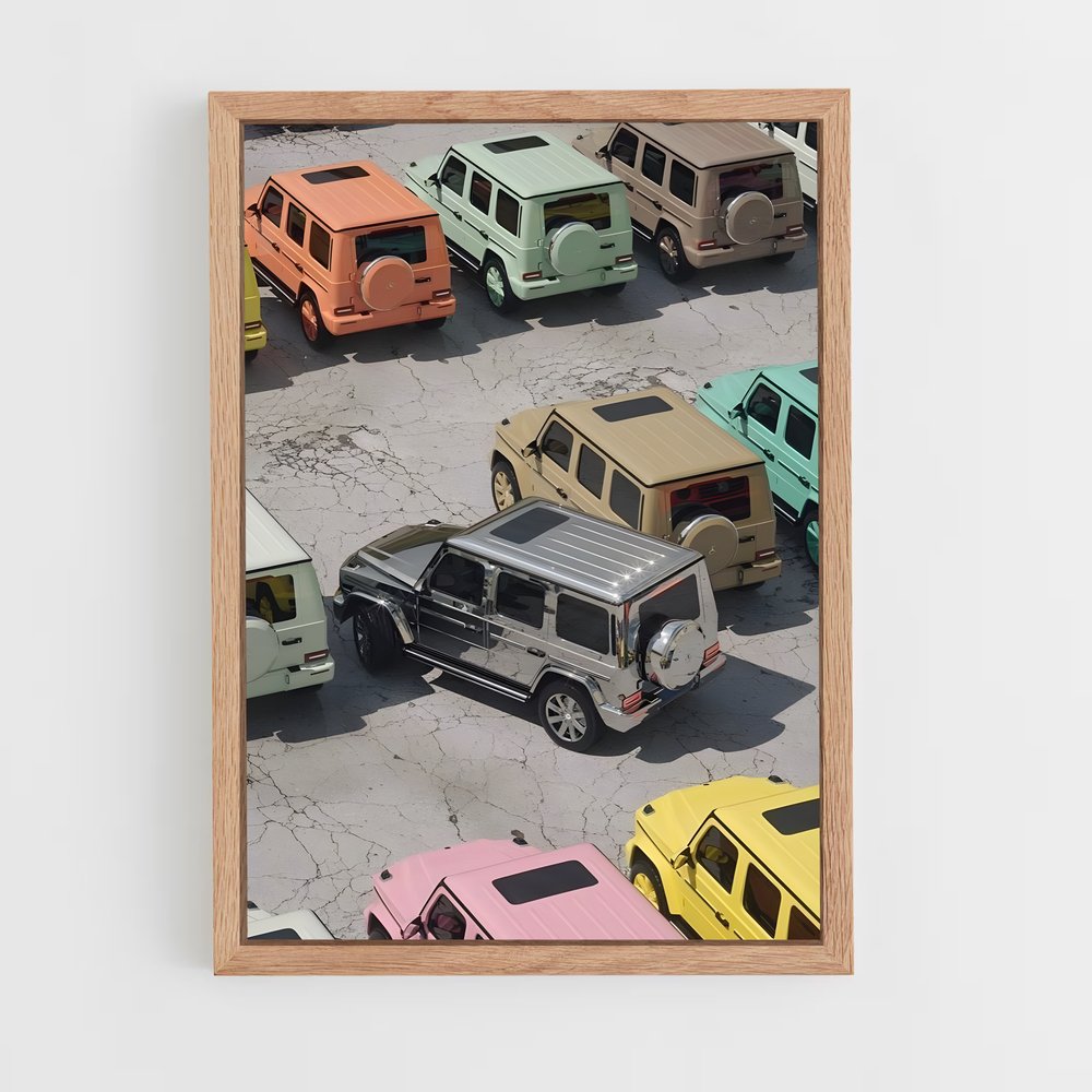 ap-g wagon-6 cadre Bois clair