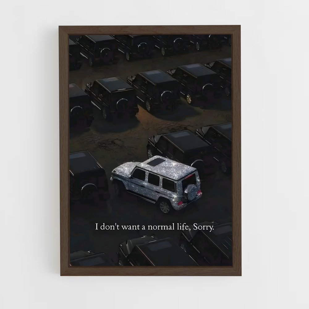 ap-g wagon-9 cadre Bois foncé