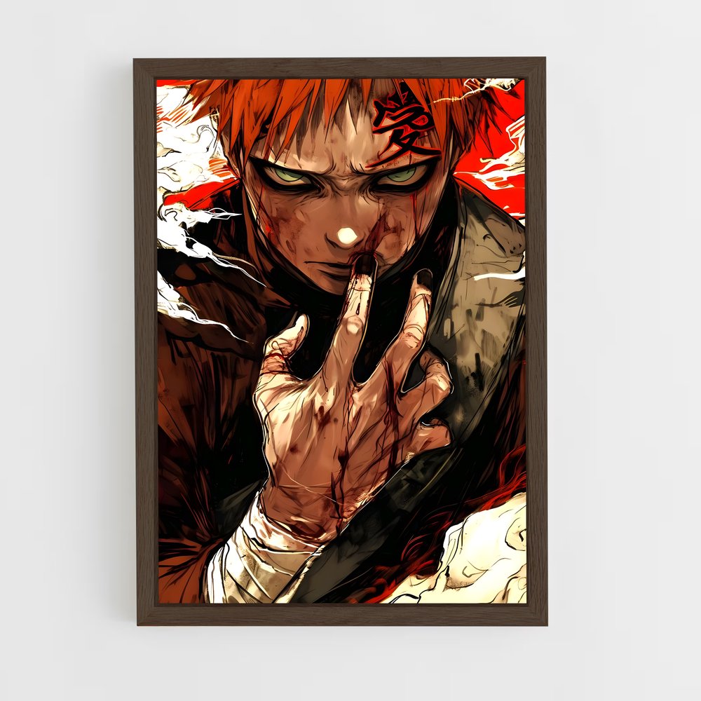ap-gaara-1 cadre Bois foncé