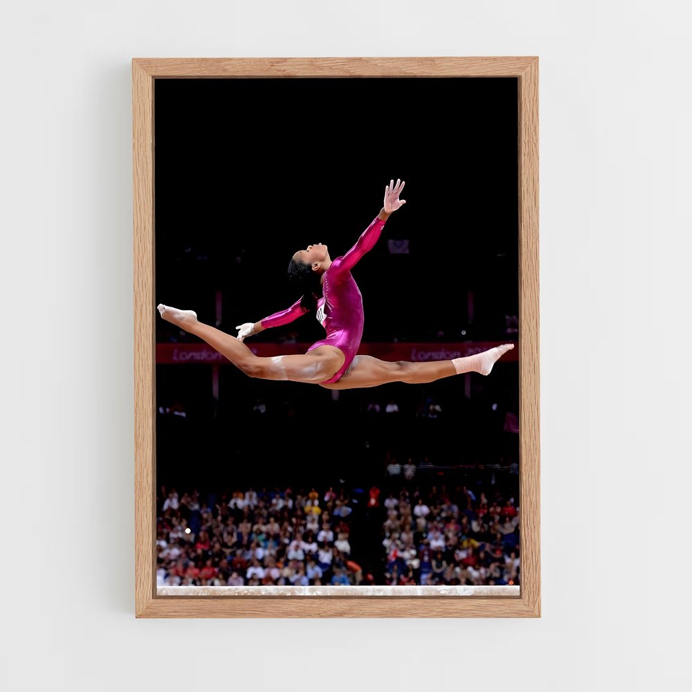 ap-gabby douglas-1 cadre Bois clair