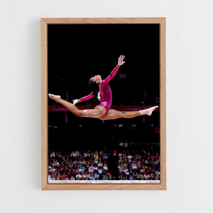 ap-gabby douglas-1 cadre Bois clair