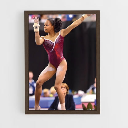 ap-gabby douglas-5 cadre Bois foncé