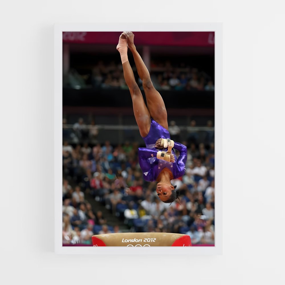 ap-gabby douglas-7 cadre Blanc