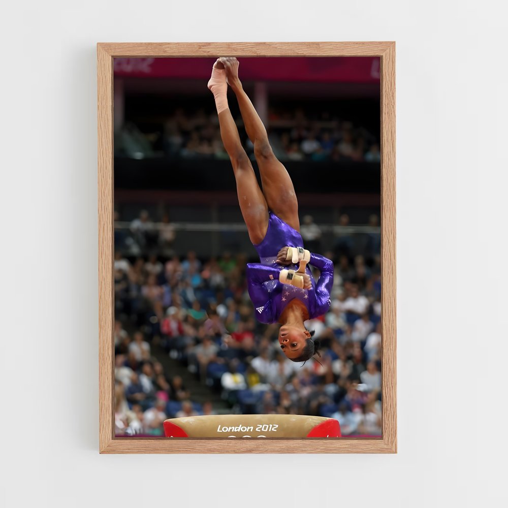 ap-gabby douglas-7 cadre Bois clair