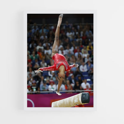 ap-gabby douglas-9 cadre Blanc