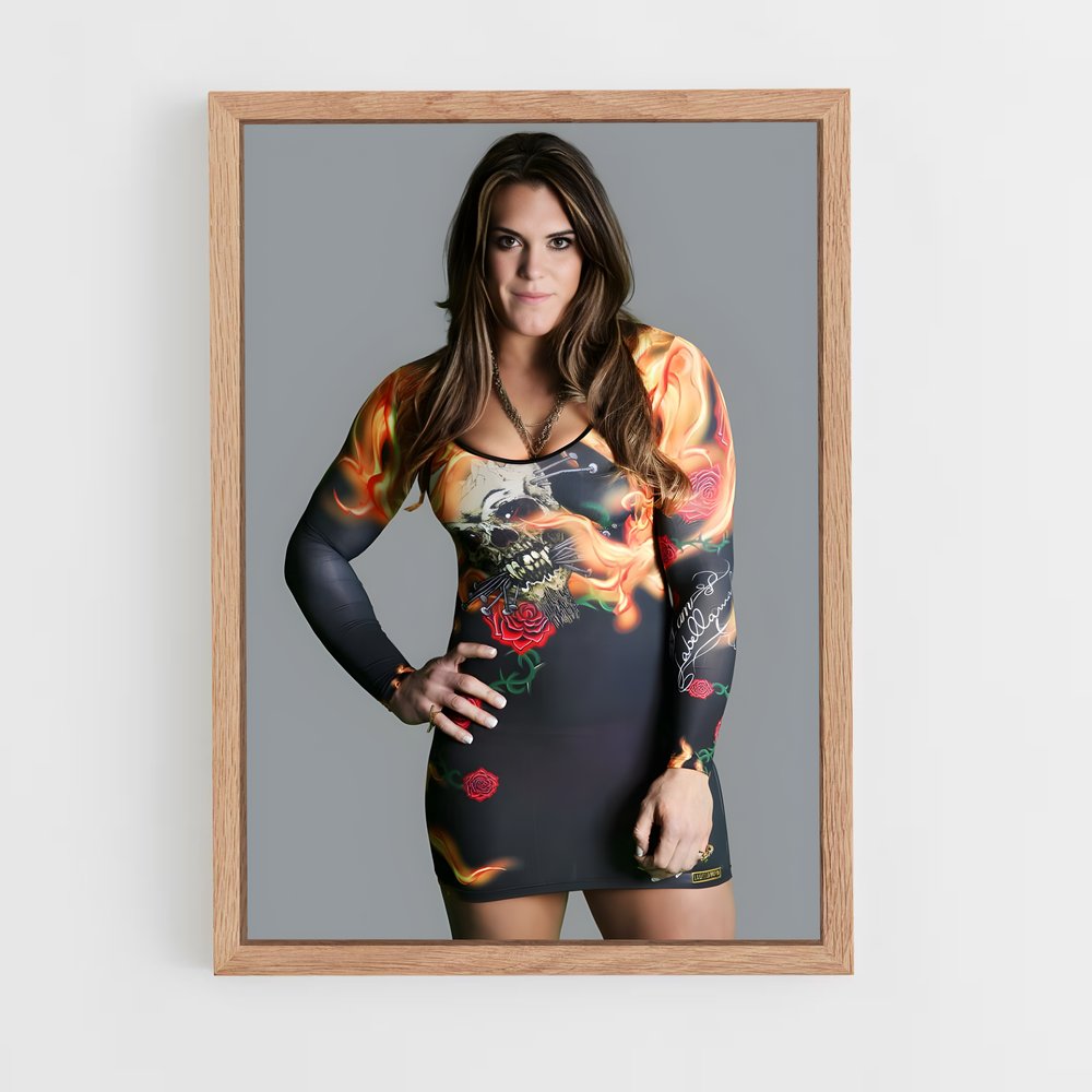 ap-gabi garcia-3 cadre Bois clair