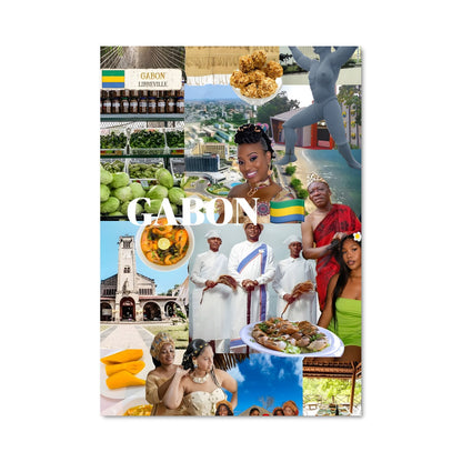 Poster Voyage au Cœur du Gabon