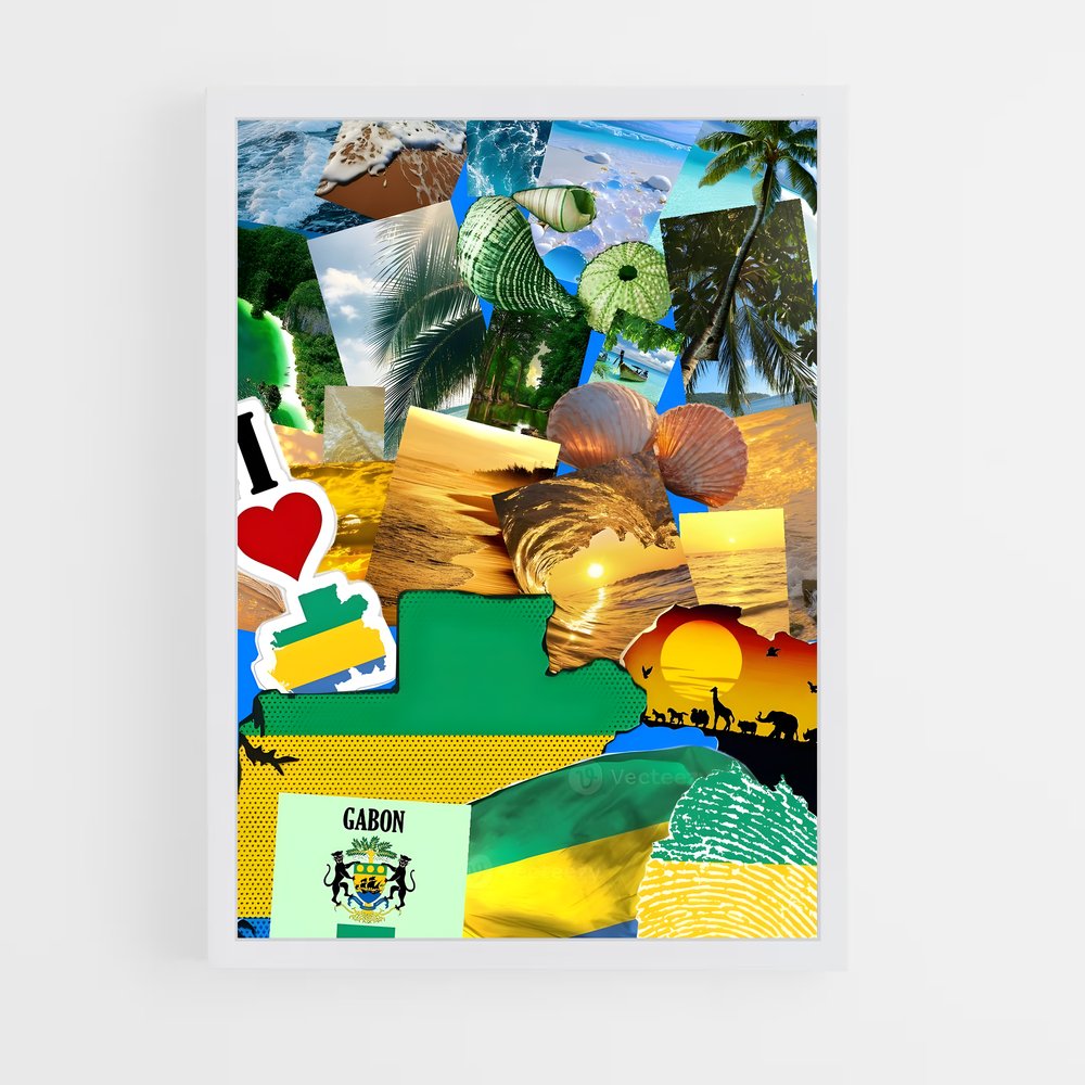 ap-gabon flag-1 cadre Blanc