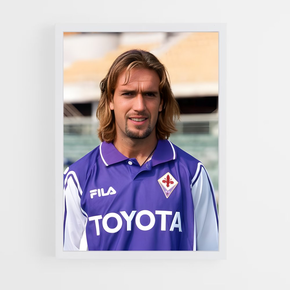 ap-gabriel batistuta-4 cadre Blanc
