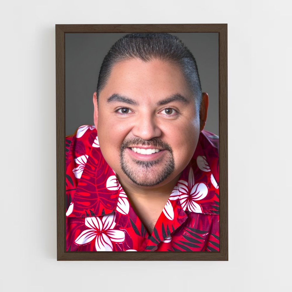 ap-gabriel iglesias-2 cadre Bois foncé