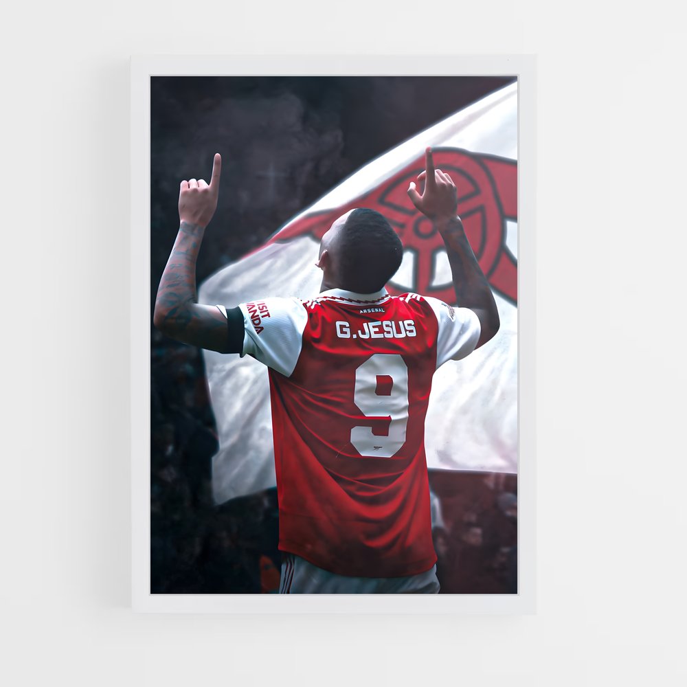 ap-gabriel jesus-1 cadre Blanc