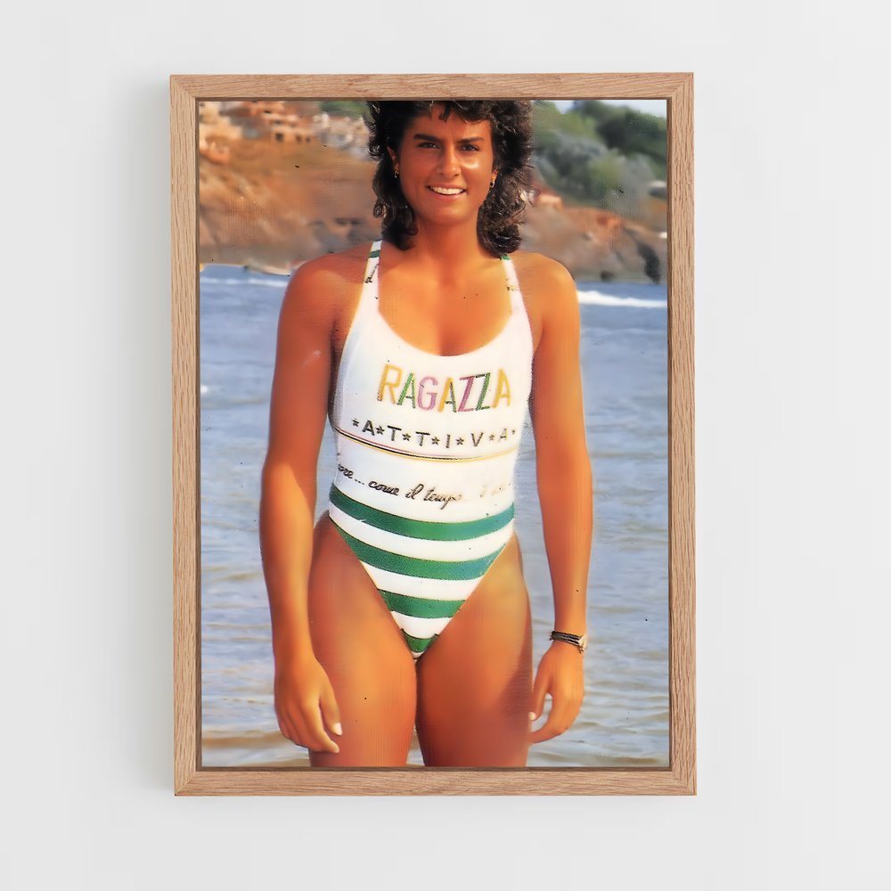 ap-gabriela sabatini-2 cadre Bois clair