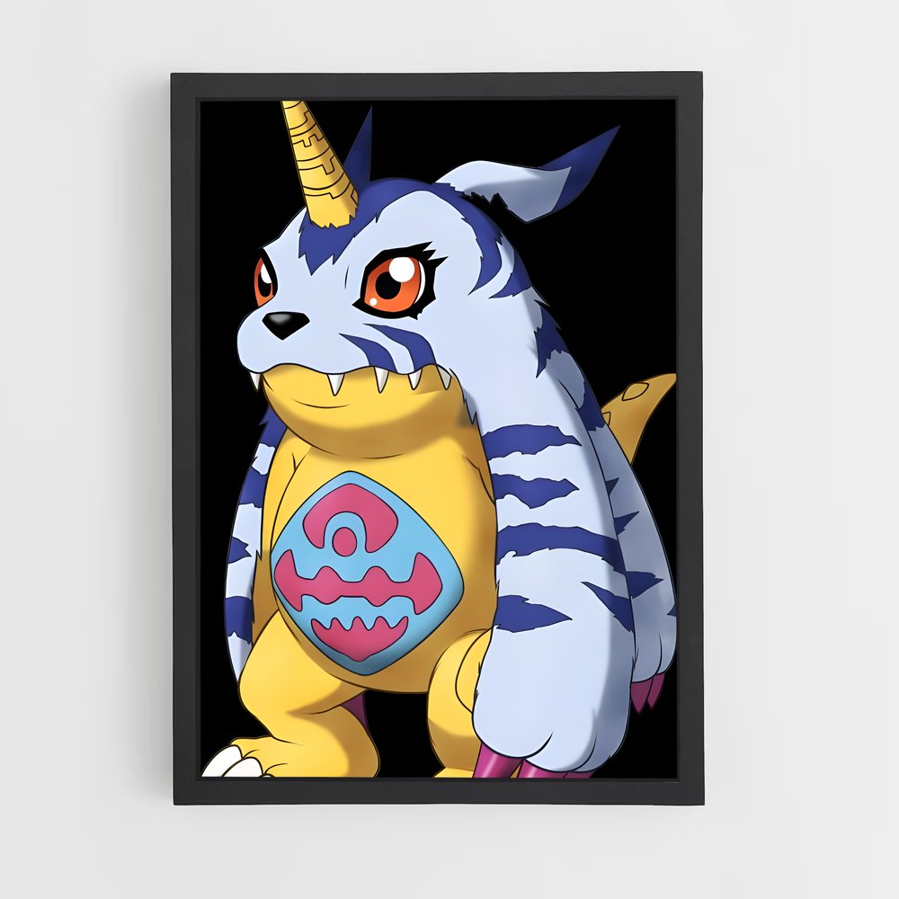 ap-gabumon-2 cadre Noir