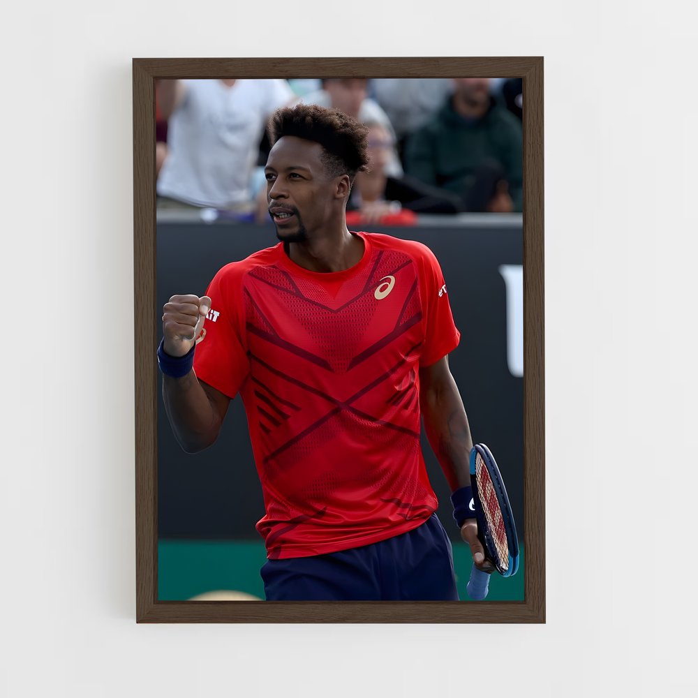 ap-gael monfils-4 cadre Bois foncé