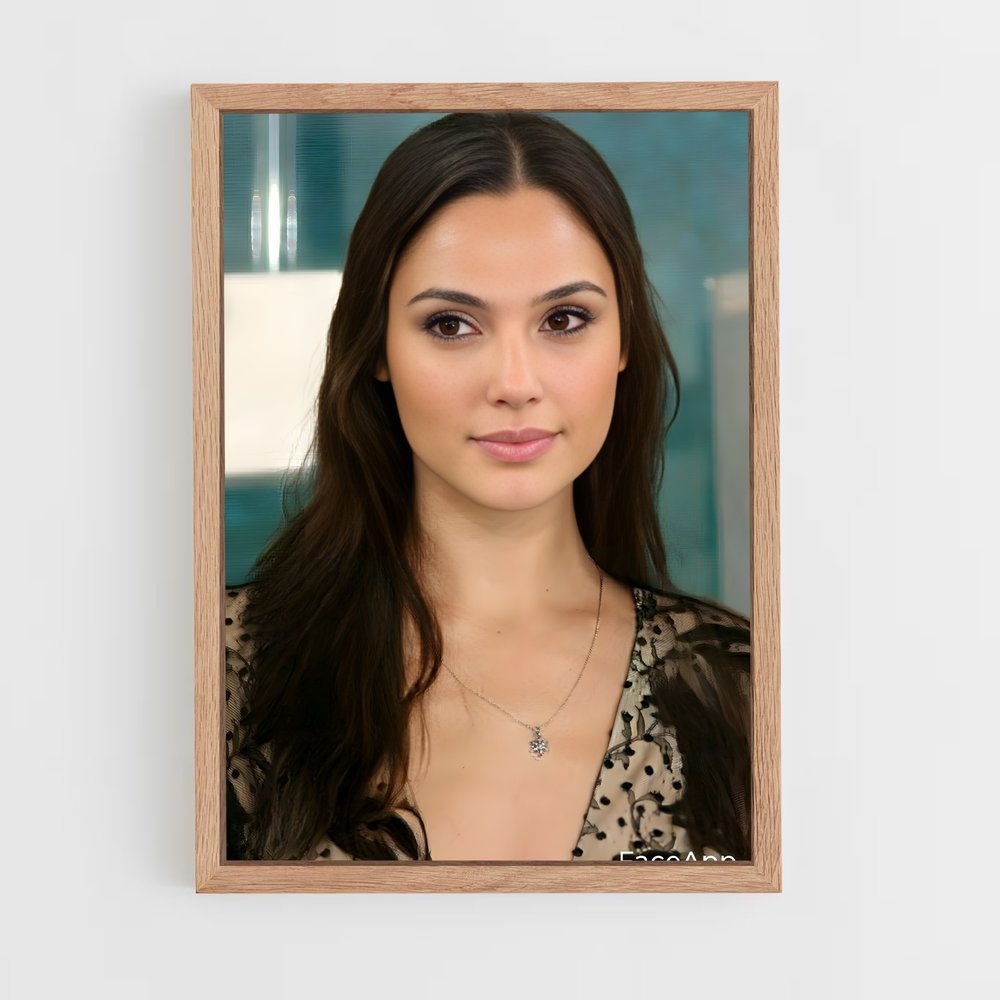 ap-gal gadot-2 cadre Bois clair