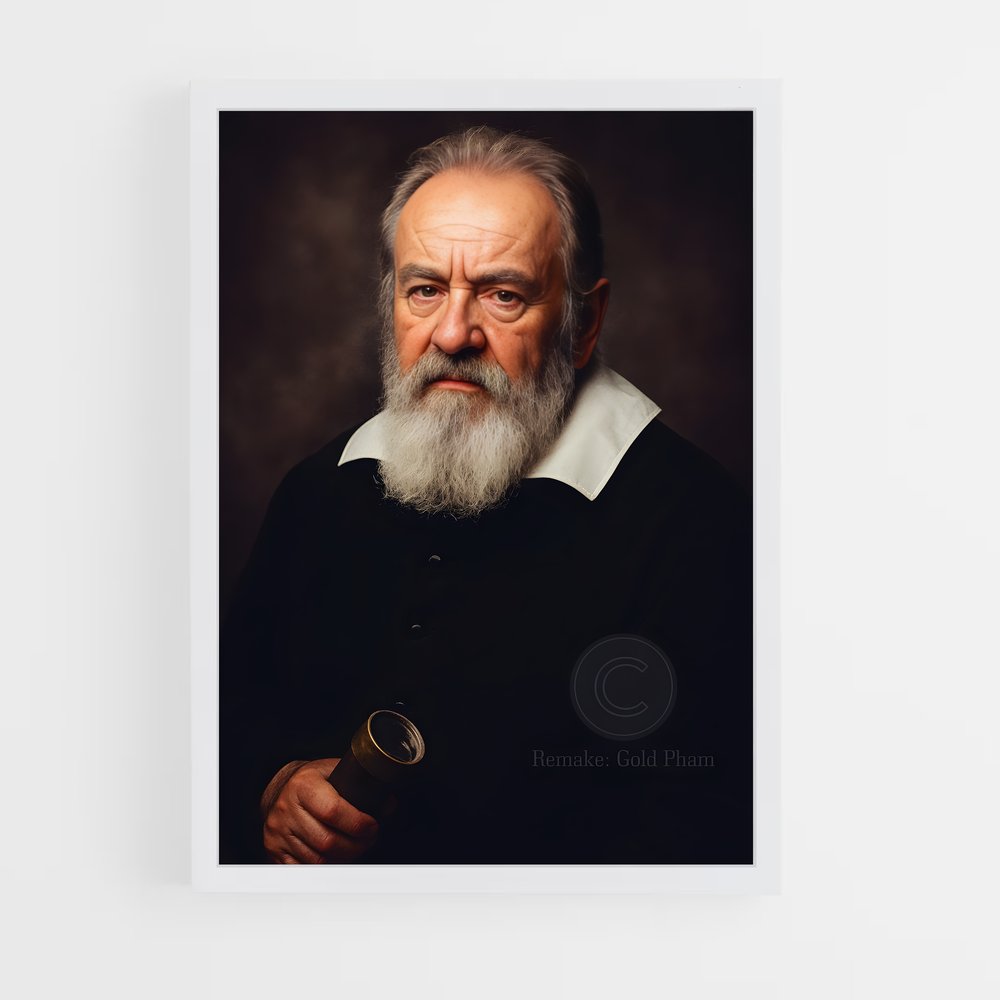 ap-galileo galilei-4 cadre Blanc