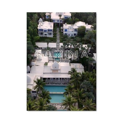 Poster Villa Plage