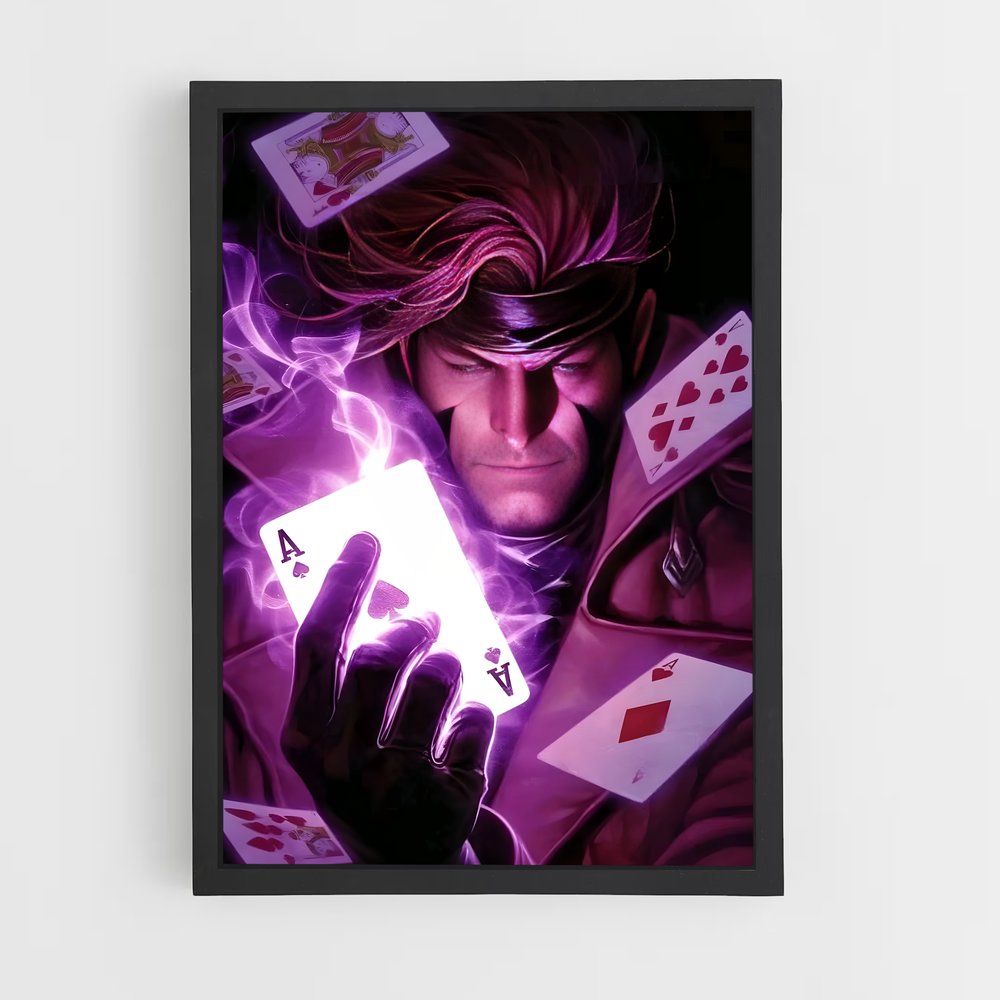 ap-gambit x-men-3 cadre Noir