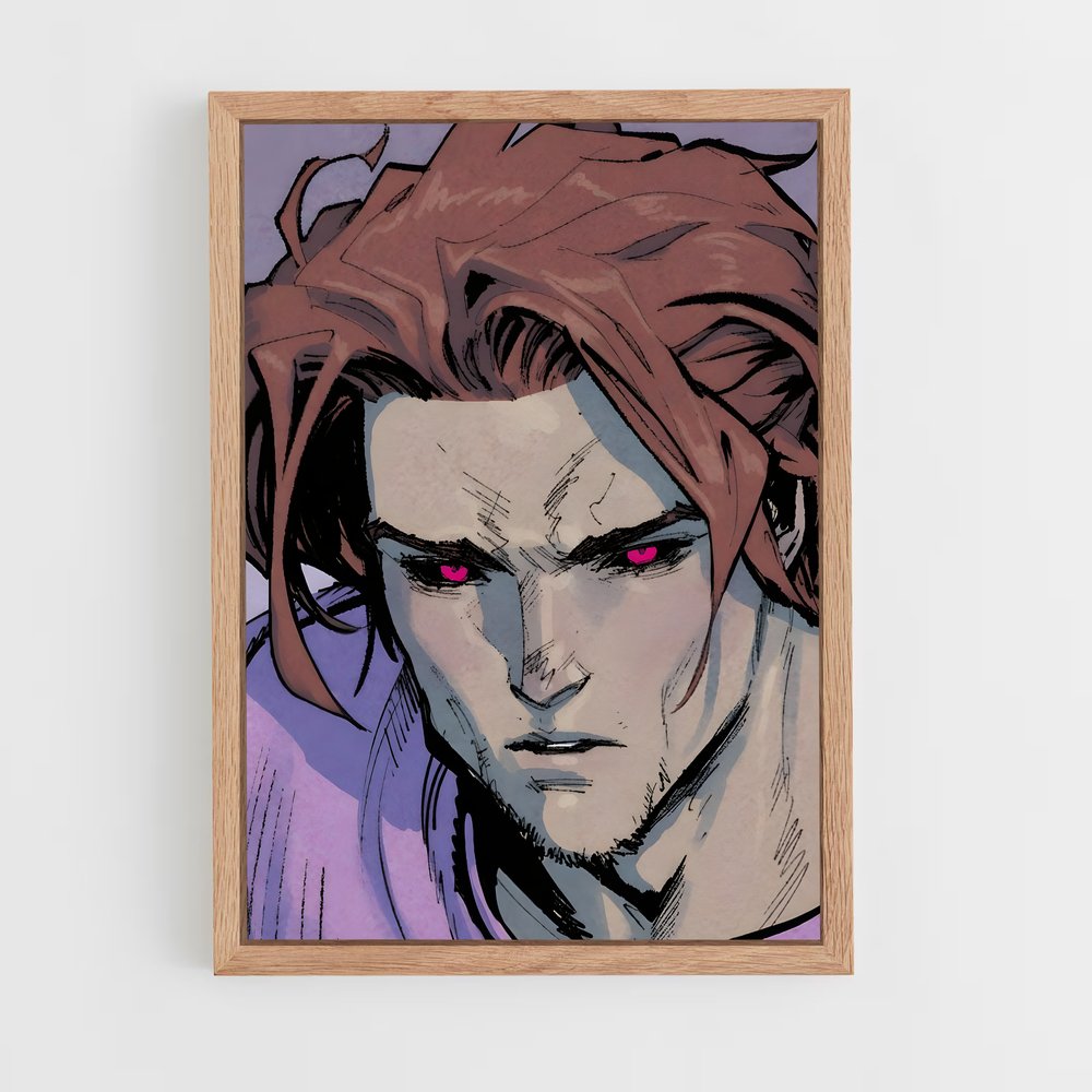 ap-gambit x-men-7 cadre Bois clair