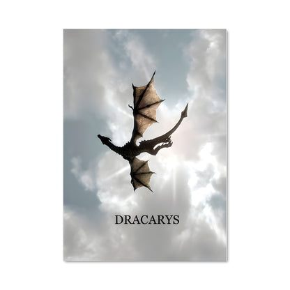 Poster Dragons en Vol