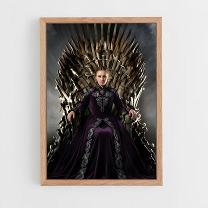 ap-game of thrones-10 cadre Bois clair
